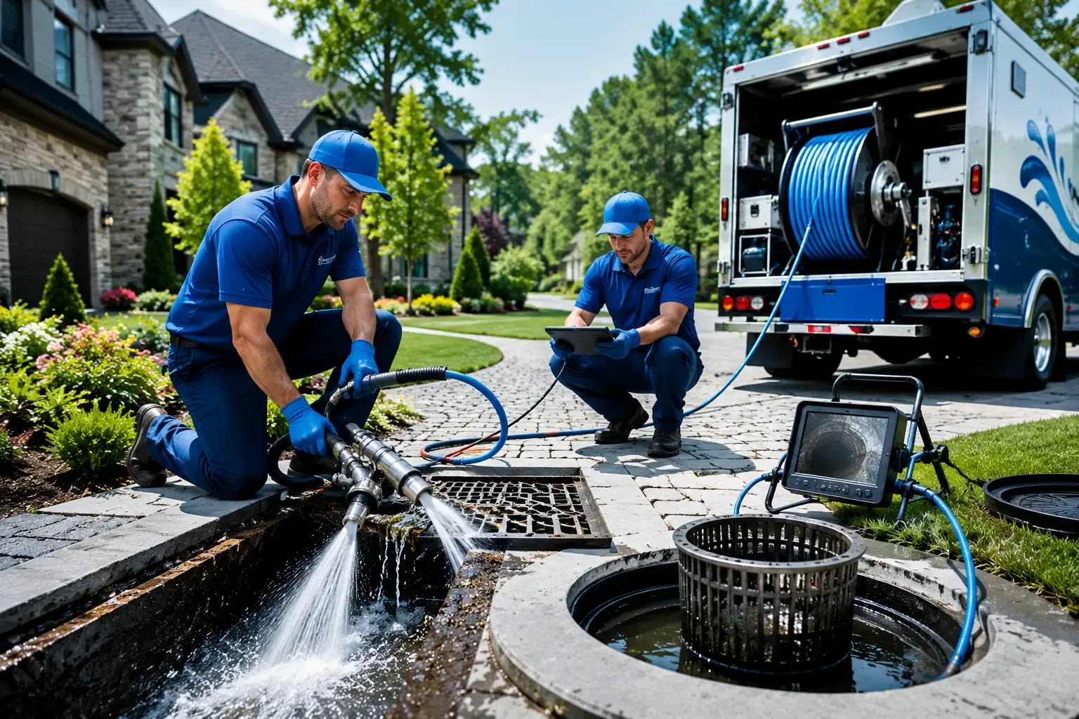 Local outdoor drain cleaning professionals in Mount Olivet, KY